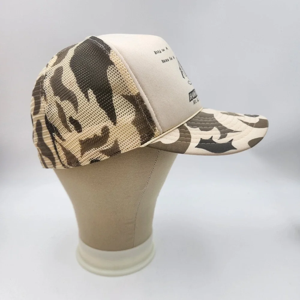 Mountain Cave Huntin Fishin Caveman Duck Camo Trucker Hat Snapback Cap Winner